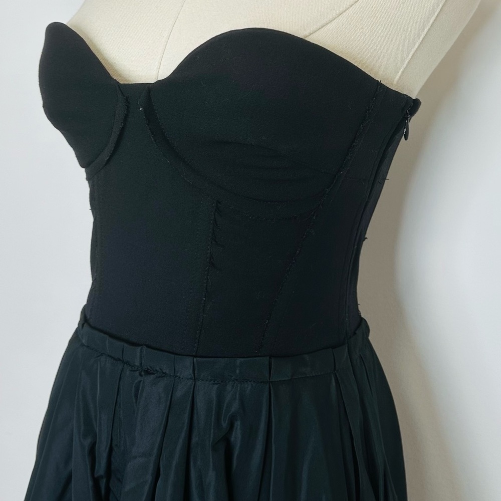 Proenza Schouler Taffeta Bustier Fit-&-Flare Dress - Picture 10 of 15